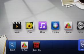 Applications for LG Smart TV: find and install